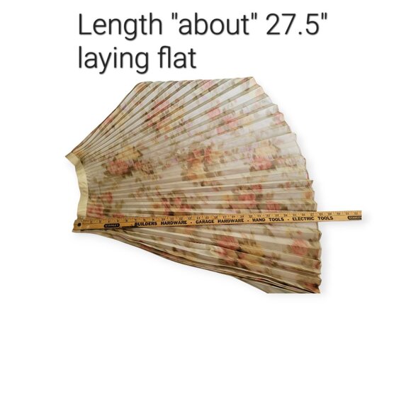 Behnaz Sarafpour romantic pastel floral pleated midi structured skirt size XS - Picture 10 of 14